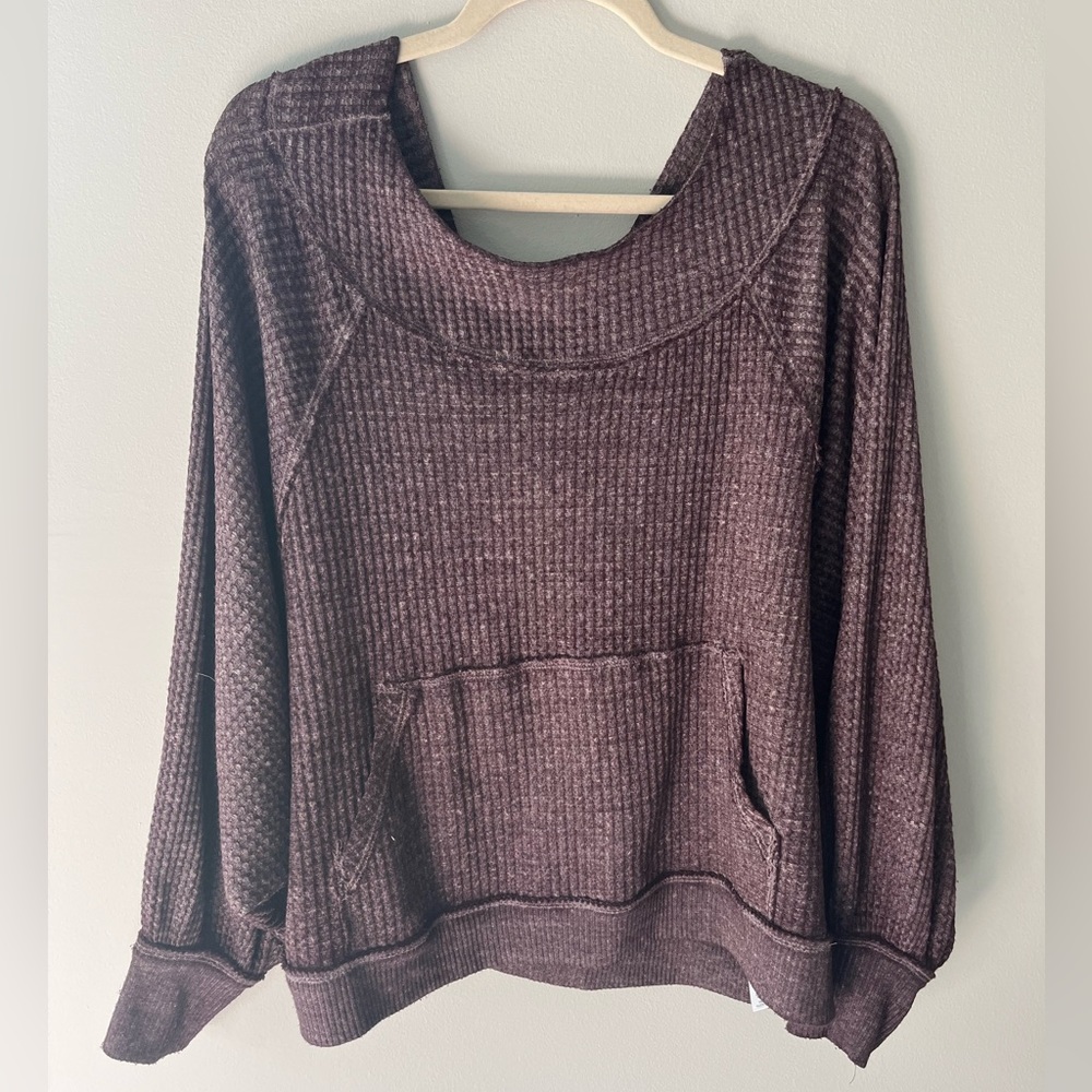 Small Free People Lightweight Loose Sweatshirt